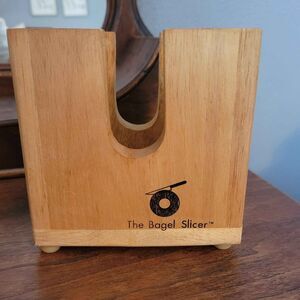The Bagel Slicer Wood Great Lakes Design